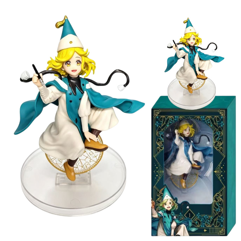 Desk Setup With Tv - Figur Anime Witch Hat Atelier Coco