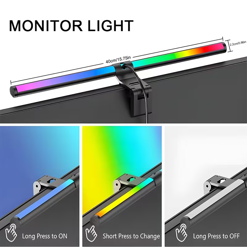 Lampu LED untuk Monitor dengan - Desk Setup Lamp ulasan dan harga