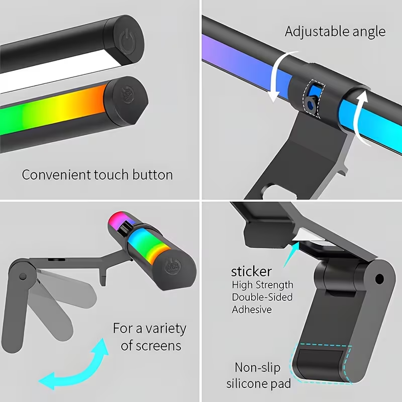 Lampu LED untuk Monitor dengan - Desk Setup Lamp ulasan dan harga