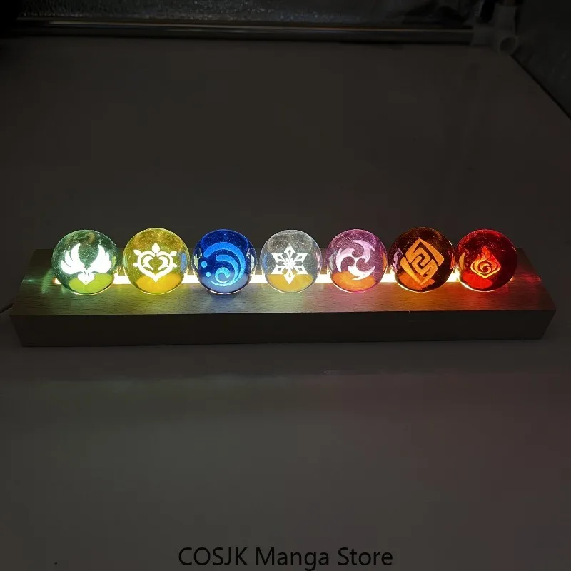 Lampu Malam Bola Kaca Elemen G - Desk Setup Lamp ulasan dan harga