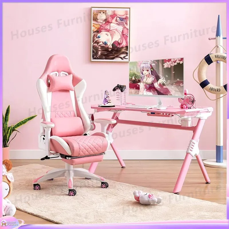 Meja Komputer LED Hitam Meja G - Desk Setup L Shaped ulasan dan harga