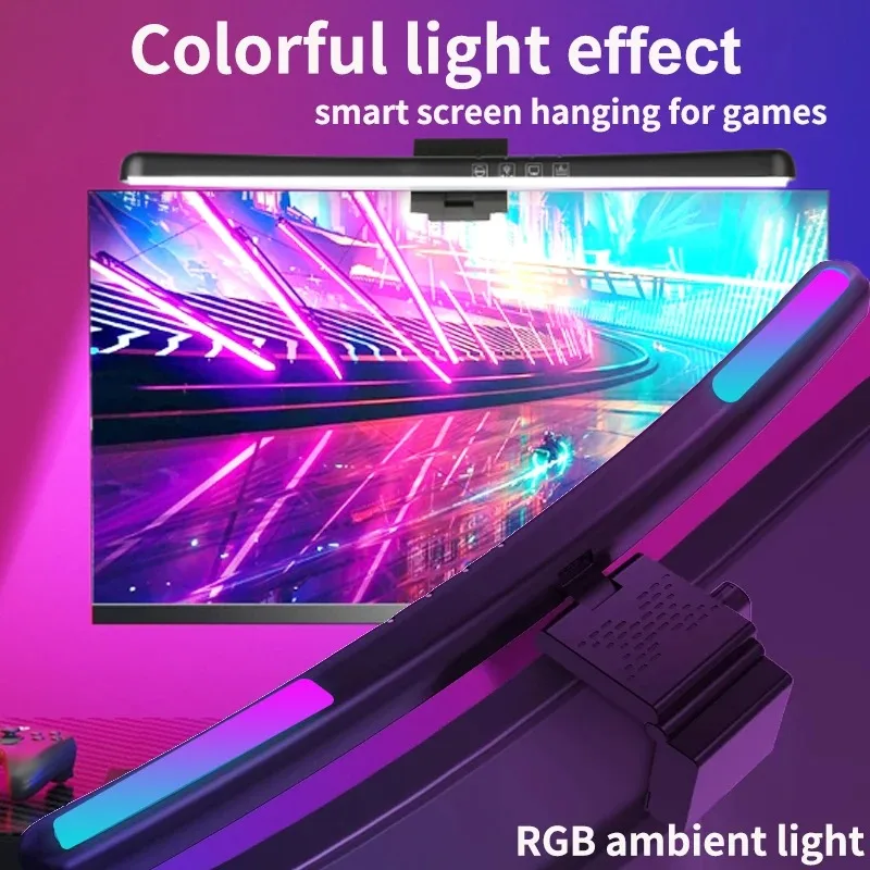 Lampu Monitor Komputer RGB Rit - Desk Setup Lamp ulasan dan harga